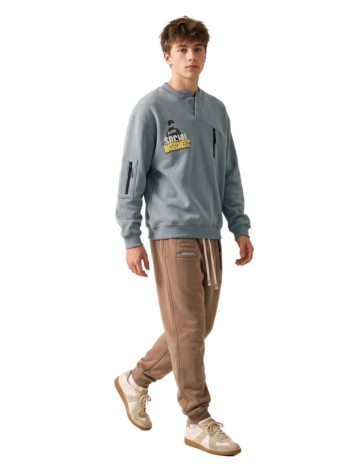 Marinero Boys' Half-Zip Tracksuit