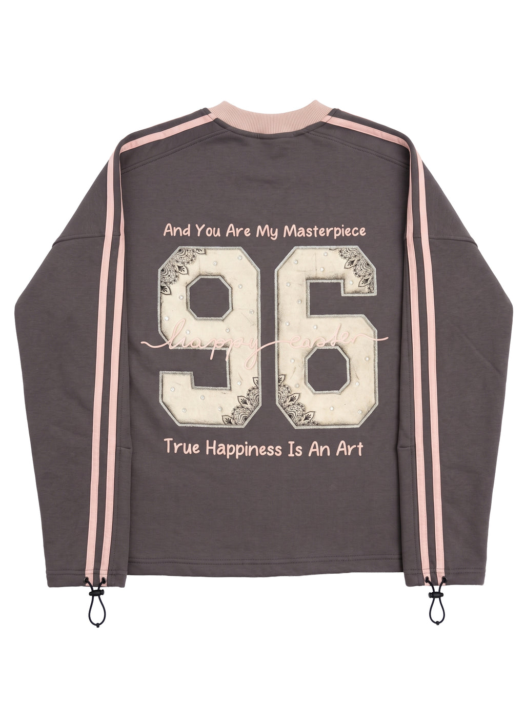 Marinero Girls' Sporty Tracksuit Set – Grey