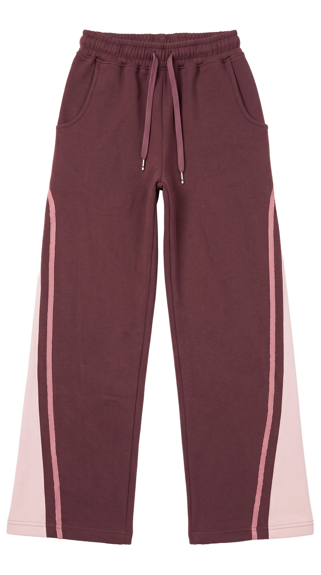 Marinero Girls' Hoodie & Jogger Set – Burgundy