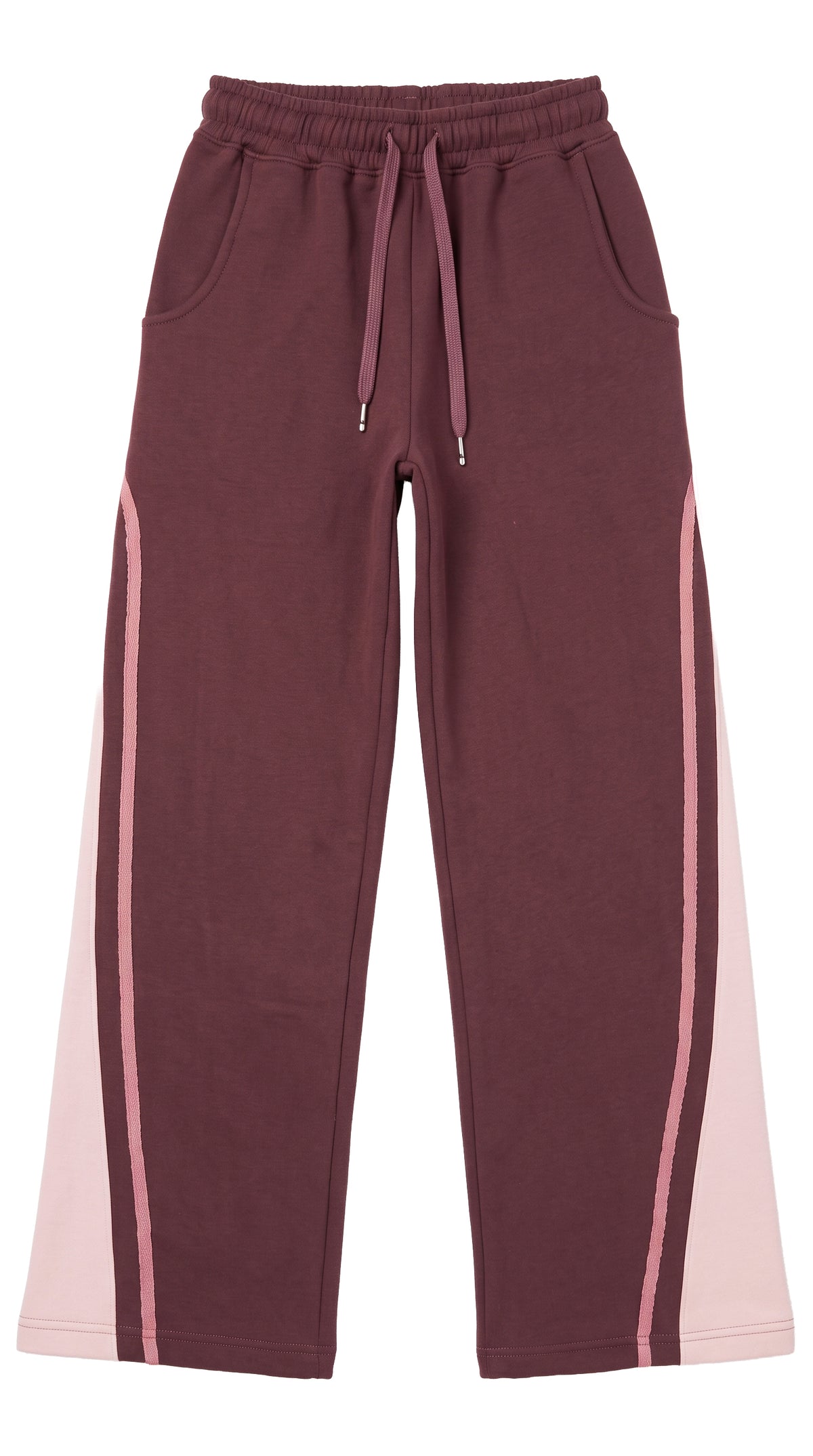 Marinero Girls' Hoodie & Jogger Set – Burgundy