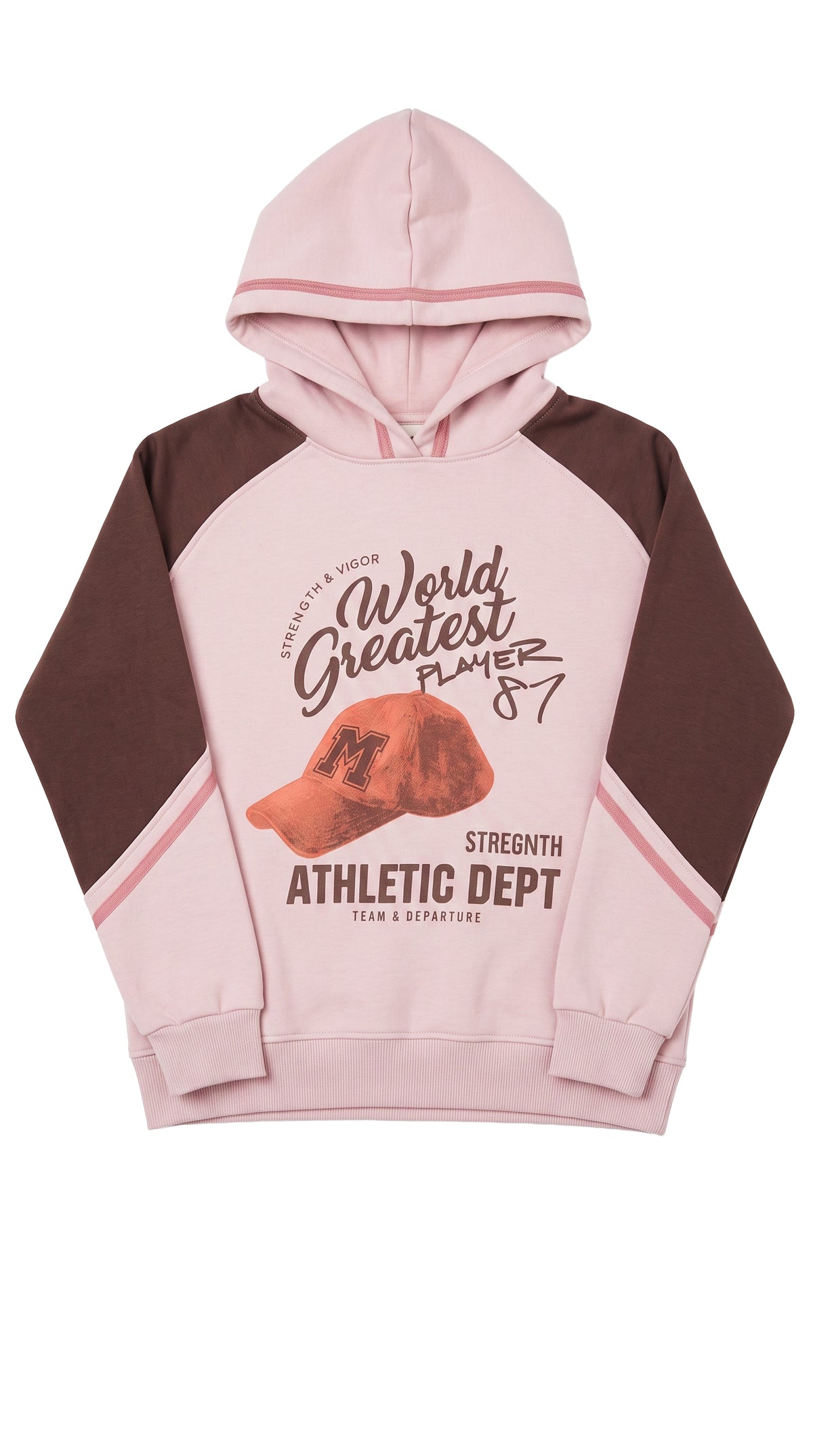 Marinero Girls' Hoodie & Jogger Set – Pink