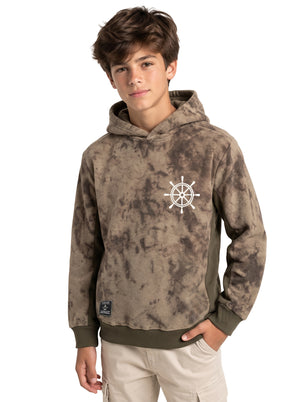 Marinero Boys' Tie-Dye Hoodie