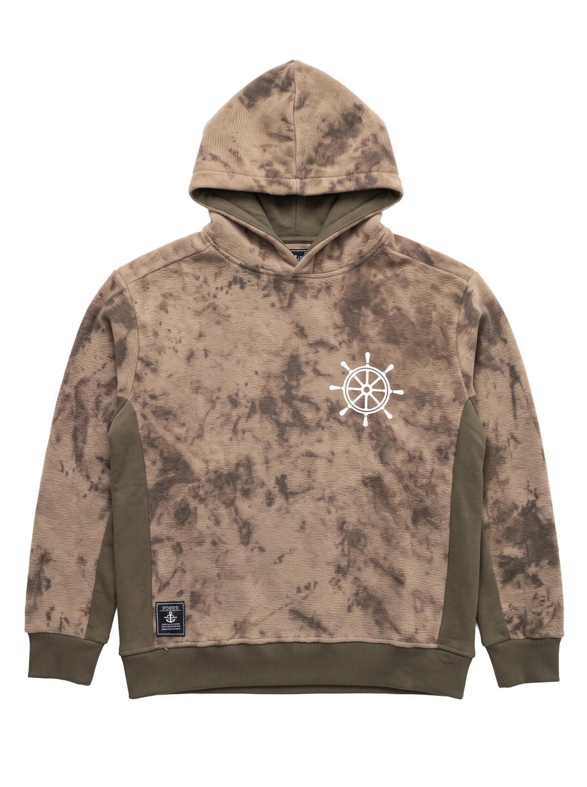 Marinero Boys' Tie-Dye Hoodie – Coffee Tie-Dye