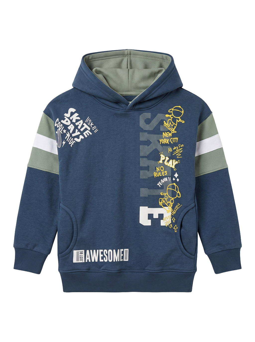 Marinero Boys' Skate Graphic Tracksuit – Indigo