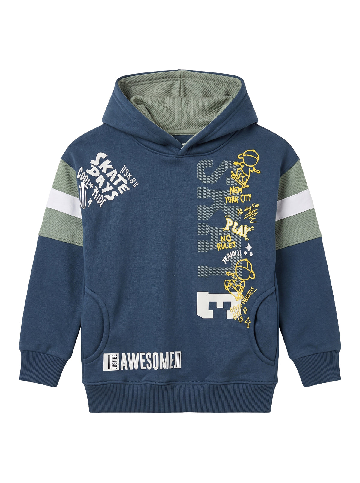 Marinero Boys' Skate Graphic Tracksuit – Indigo