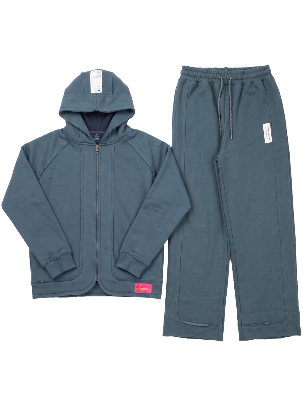 Marinero Girls' Zip-Up Hoodie Set – Indigo