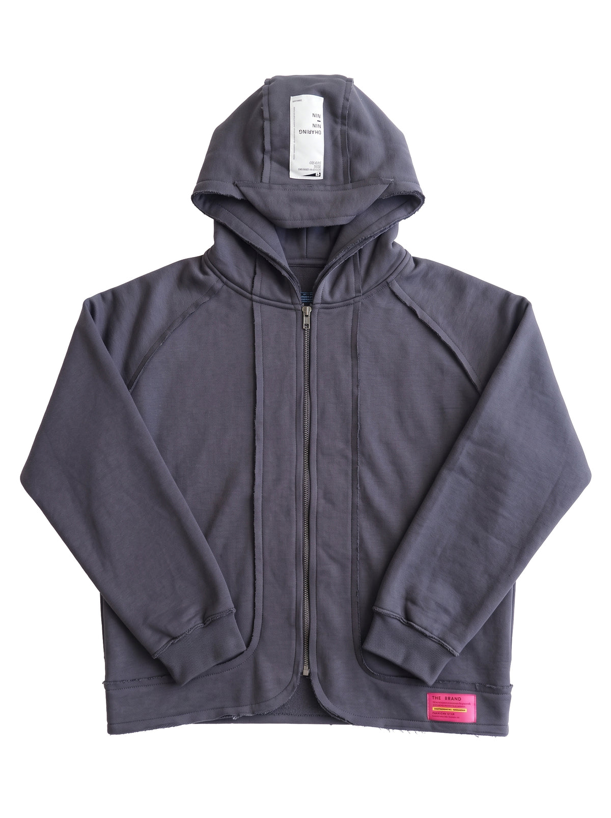 Marinero Girls' Zip-Up Hoodie Set – Grey