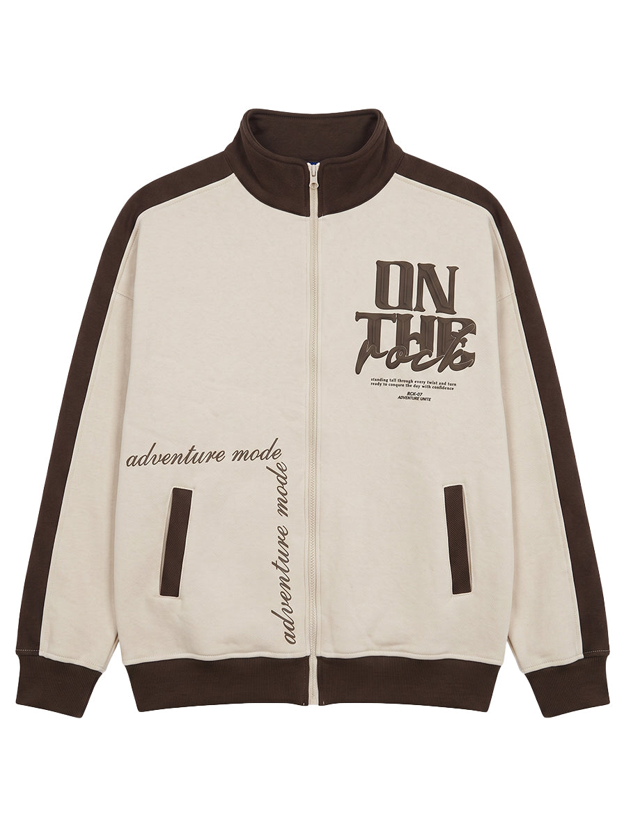 Marinero Boys' Colorblock Tracksuit – Brown