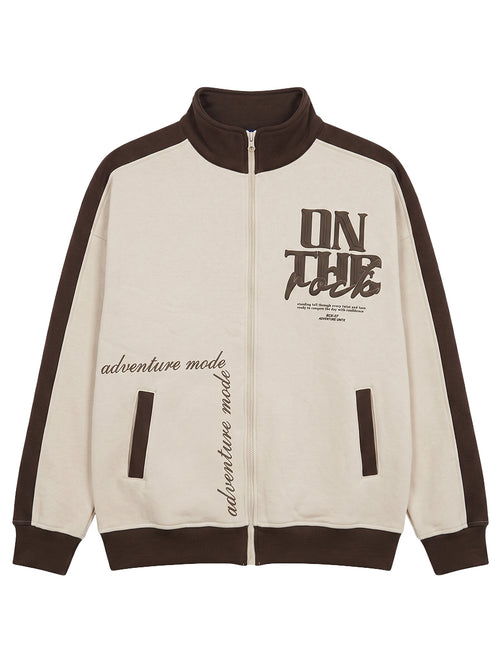 Marinero Boys' Colorblock Tracksuit – Brown