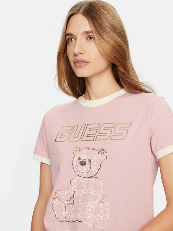 Дамска тениска Guess с мече