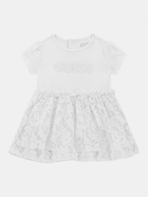 Детска боди рокля с дантела от Guess