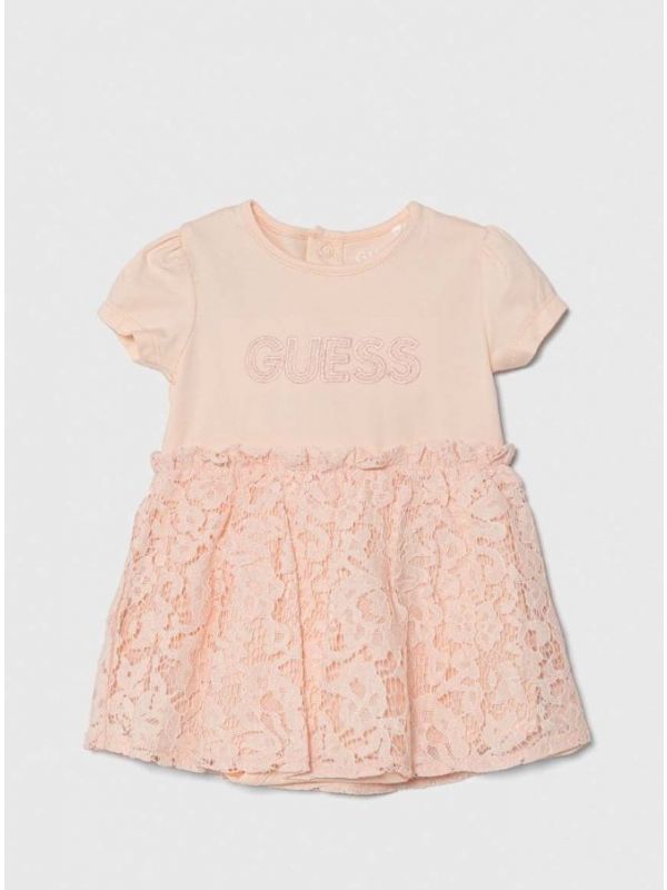 Детска боди рокля с дантела от Guess