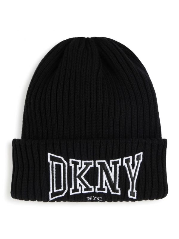 Детска шапка с лого надпис DKNY 