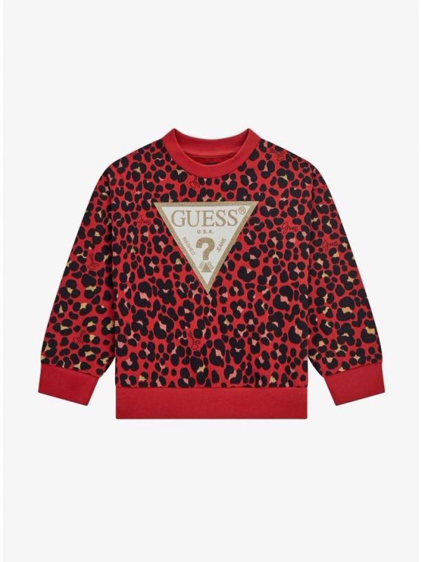 Детски суитшърт с принт за момиче от Guess