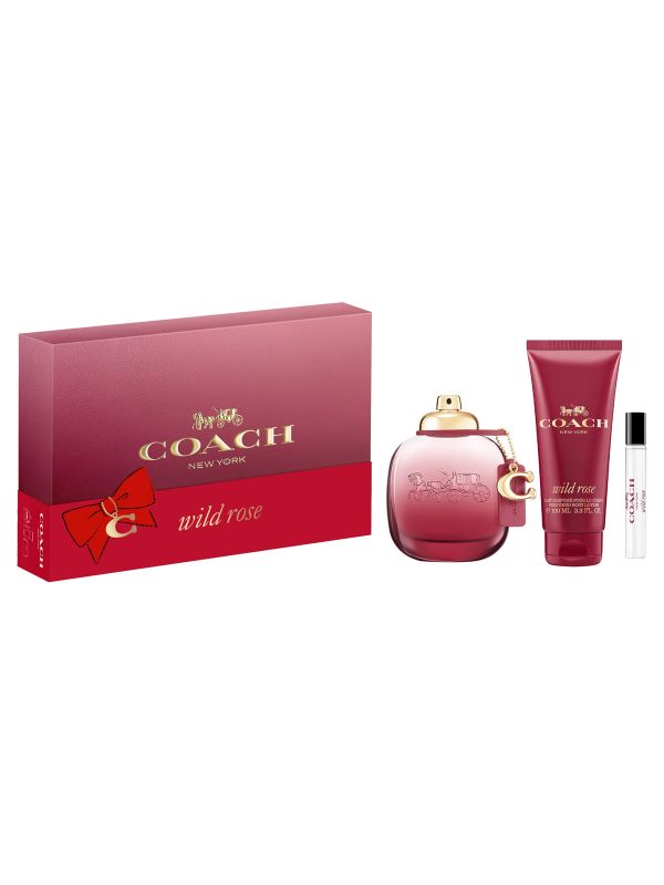 Комплект Coach Wild Rose Парфюмна Вода EDP 90 + 7.5 ml и Лосион за Тяло