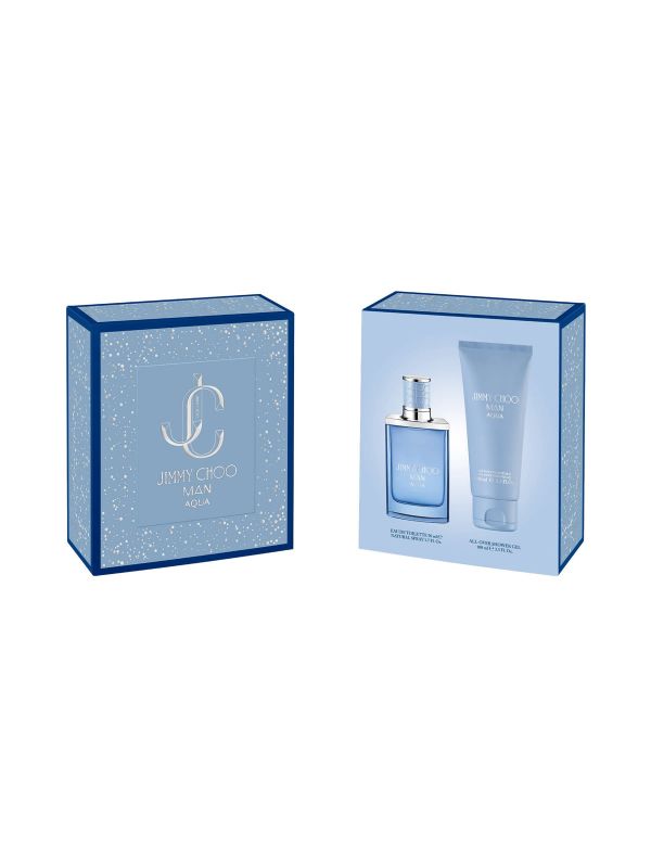 Комплект JIMMY CHOO Man Aqua Тоалетна EDT Вода 50 ml + Душ Гел