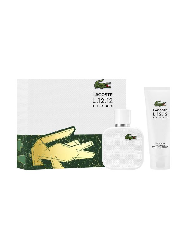 Комплект LACOSTE L.12.12 Blanc EDT 50 ml + Душ Гел 100ml