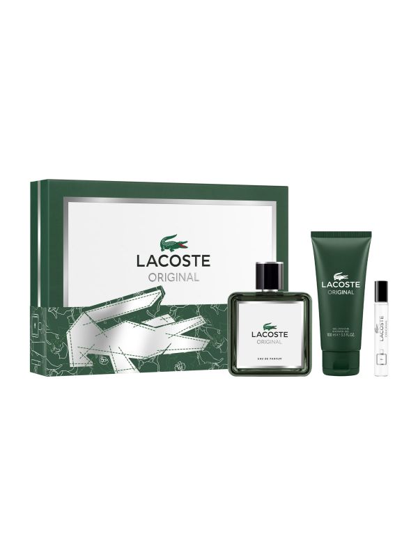 Комплект Lacoste Original Парфюмна Вода EDP 100 +7.5 ml + Душ Гел 100 ml