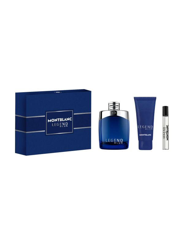 Комплект Montblanc Legend Blue Парфюмна Вода EDP 100 + 7.5 ml + Душ Гел