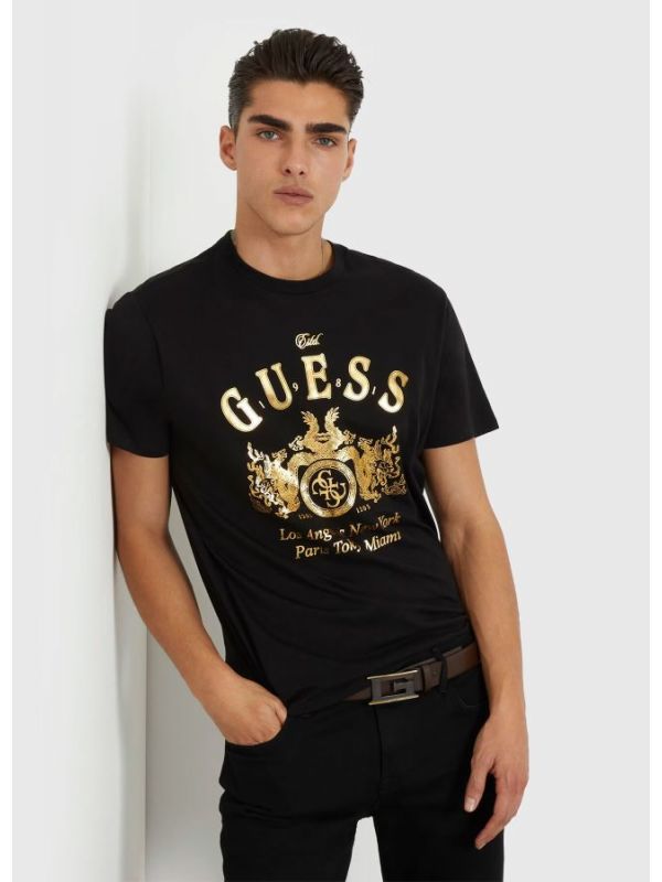 Мъжка тениска Guess с лого